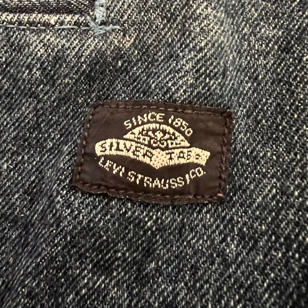 Vintage Levi's Made in USA Denim Vest Striped Lining Size Large - Picture 4 of 9